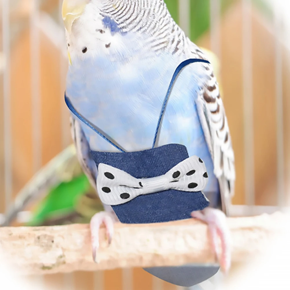 

Bird Clothes Diaper Parakeet Cockatiel Pigeon Costume Reusable Washable Safe Playtime Gift Idea Bird Diaper Birds Suit