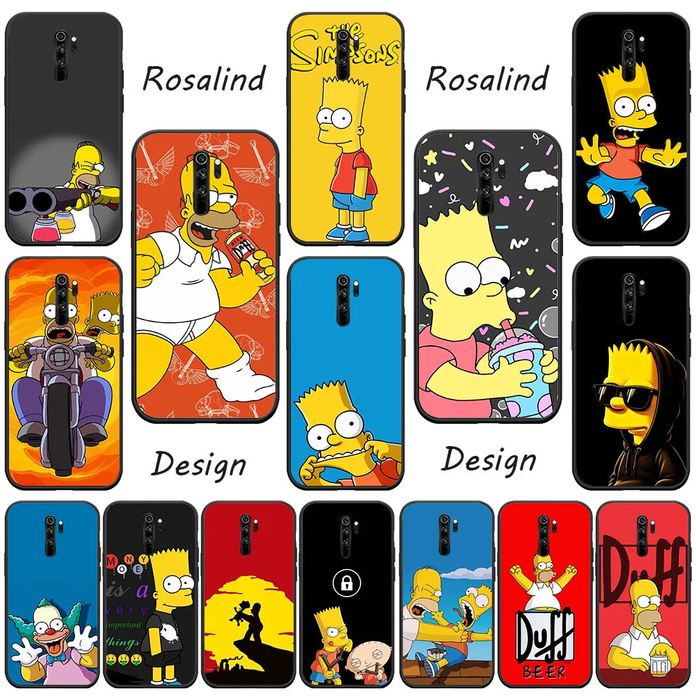 Черный чехол Homero S-Simpsons KK-32 для Xiaomi Redmi Note 8 8A 8T 9 K20 K30i POCO X2 C71 F7 Ultra Prime Pro Черный чехол Homero S-Simpsons KK-32 для Xiaomi Redmi Note 8 8A 8T 9 K20 K30i POCO X2 C71 F7 Ultra Prime Pro