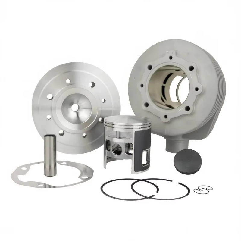 New 177cc Vespone RB Scooter Cylinder Kit High Performance 2-Stroke Aluminum Cylinder Heads