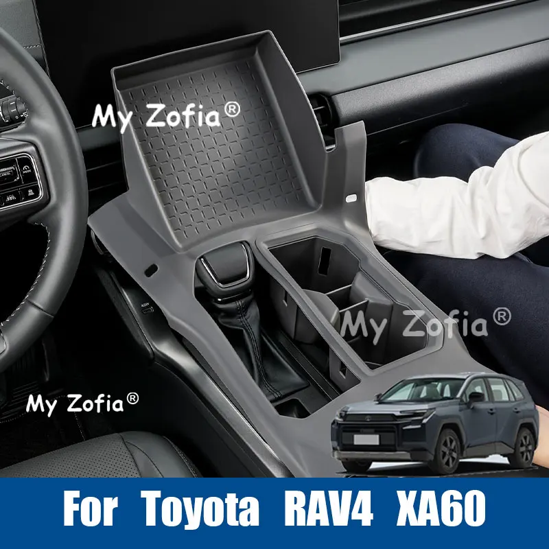 

For Toyota RAV4 XA60 2026 2027 Car Gear Shift Panel Protection Mat Anti-Scratch Non-Slip Center Console Interior Accessories