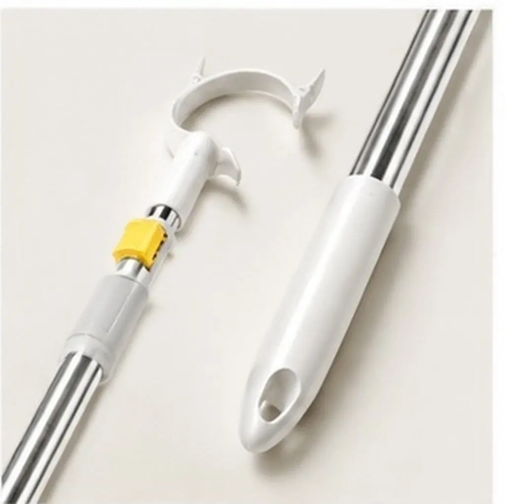 2Pcs Telescoping Clothes Fork Pole Stainless Steel Adjustable Long Reach Garment Hook for Clothes Drying Balcony Closet Laundry