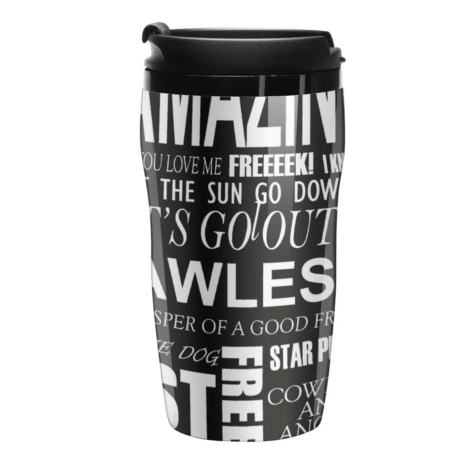 

New GEORGE MICHAEL LYRICS SONGS Travel Coffee Mug Thermos Mug Creative Cups Coffee Cups Sets