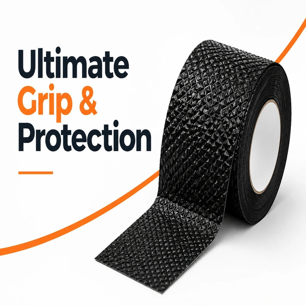 Durable Anti Slip Sole Tape 1 Roll Diamond Pattern Adhesive Shoe Guard for Leather Sneakers Boots Father Day Gift Idea