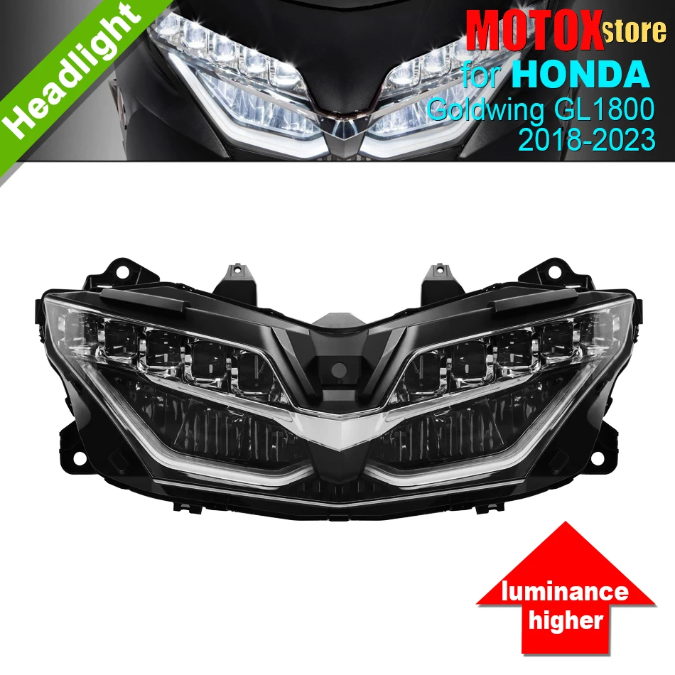 

Fit for Honda Goldwing GL1800 Headlight Assembly 2018 - 2023 Head Light Lamp GL 1800 Front Headlamp Goldwing1800