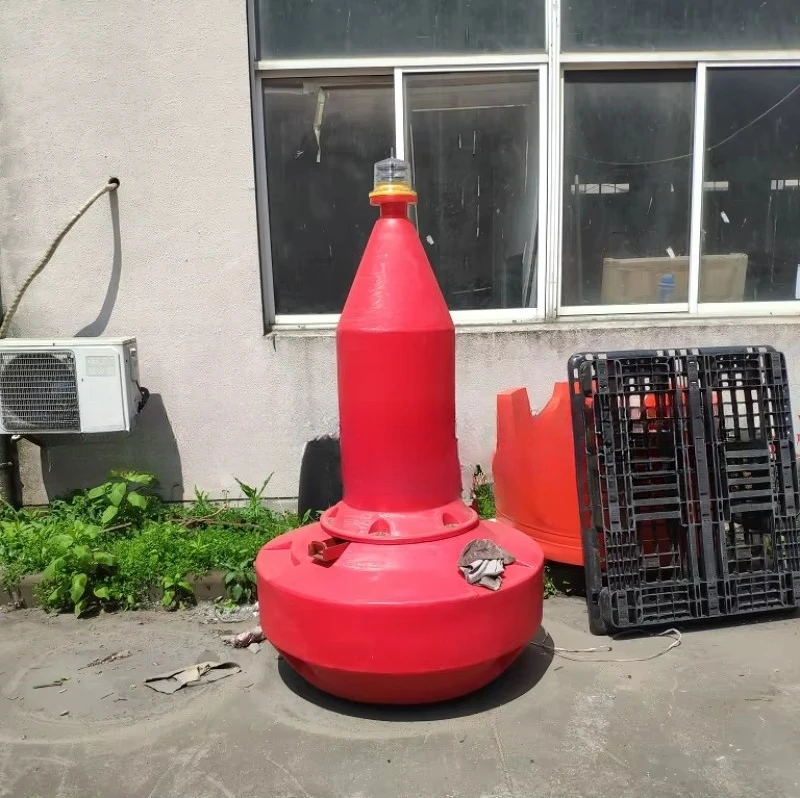 Marine buoy with radar Warning navigation buoy