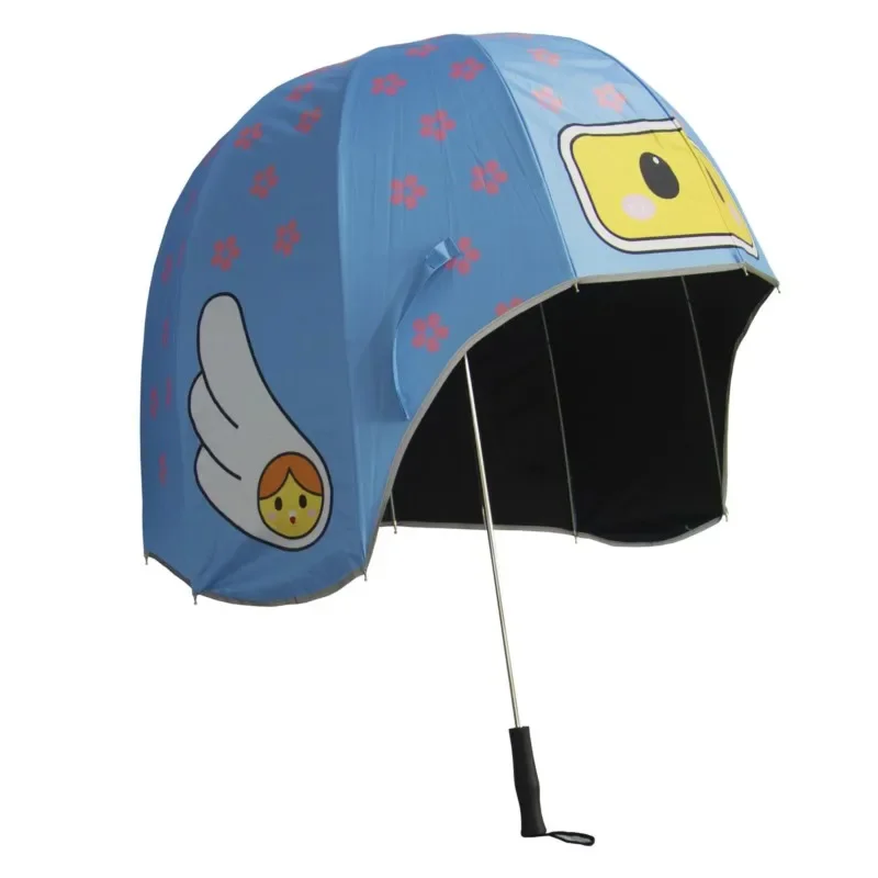 2025 Multi functional Cartoon Umbrella Mushroom-shaped Umbrella School Thickened Children/Adults Sunny and Rainy Umbrella  LH294