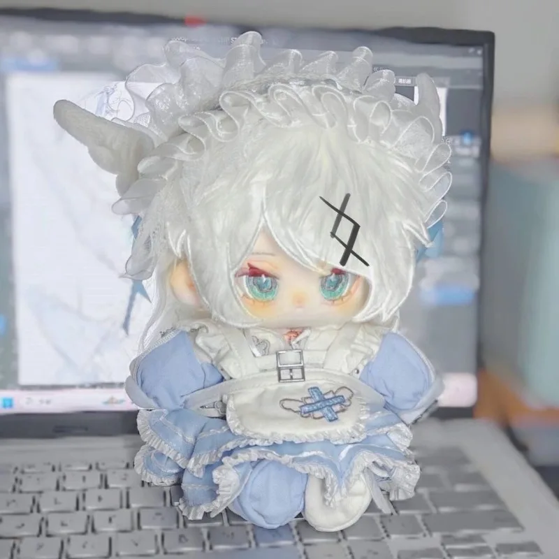 

20-сантиметровая аниме-игрушка Limbus Company: Фауст, милая кукла из мягкого хлопка для косплея, коллекционная фигурка для фанатов, игрушка для переодевания своими руками, подарок