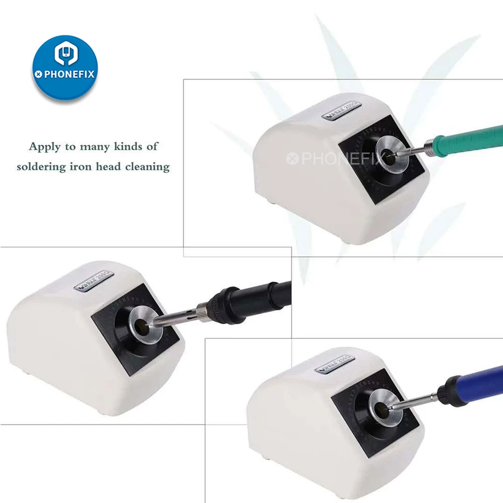 

YIHUA 200Q Infrared Sensor Cleaner for Soldering Iron Tips Automatically Operate Clean for Welding Tips Soldering Nozzle Cleaner