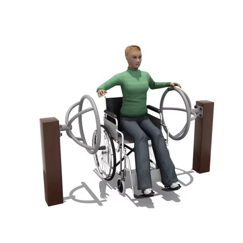 Barrier-free Outdoor Fitness Equipment Disabled Use Rehabilitation Exercise Machine