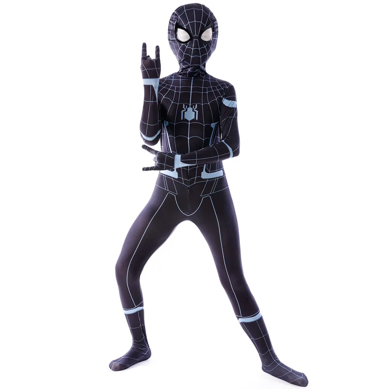 Spiderman Cosplay Kostüm für Kinder Superhelden Kostüm Overall Spider Man Bodysuit Halloween Kostüme für Kinder Erwachsene