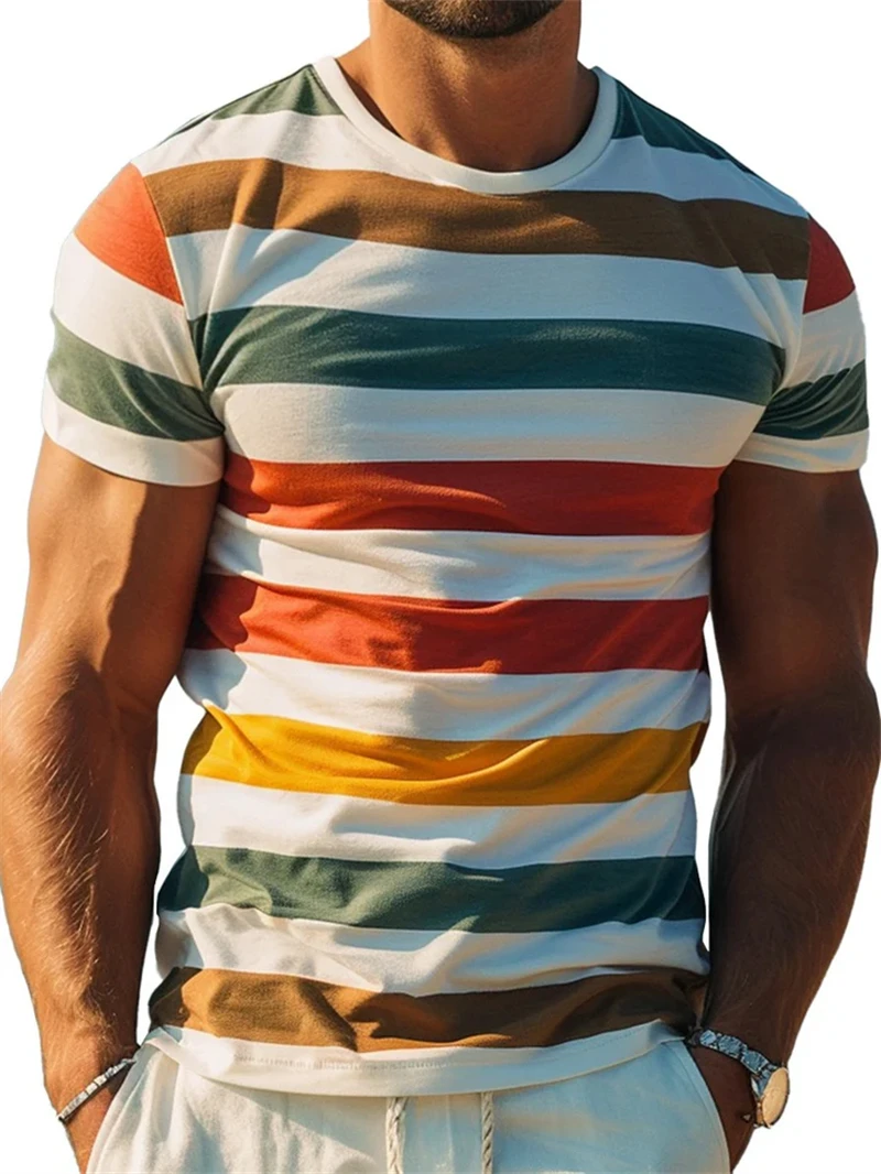 Thumbnail 4 - #48 Highest Rated Mens Striped T-Shirts to Buy in 2026