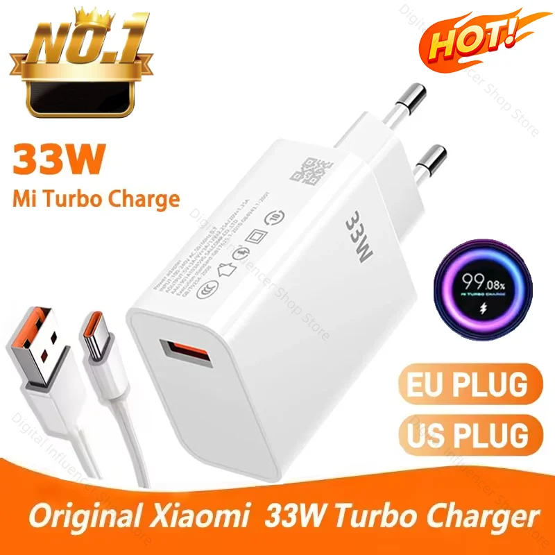 33W Fast Charger Qc…