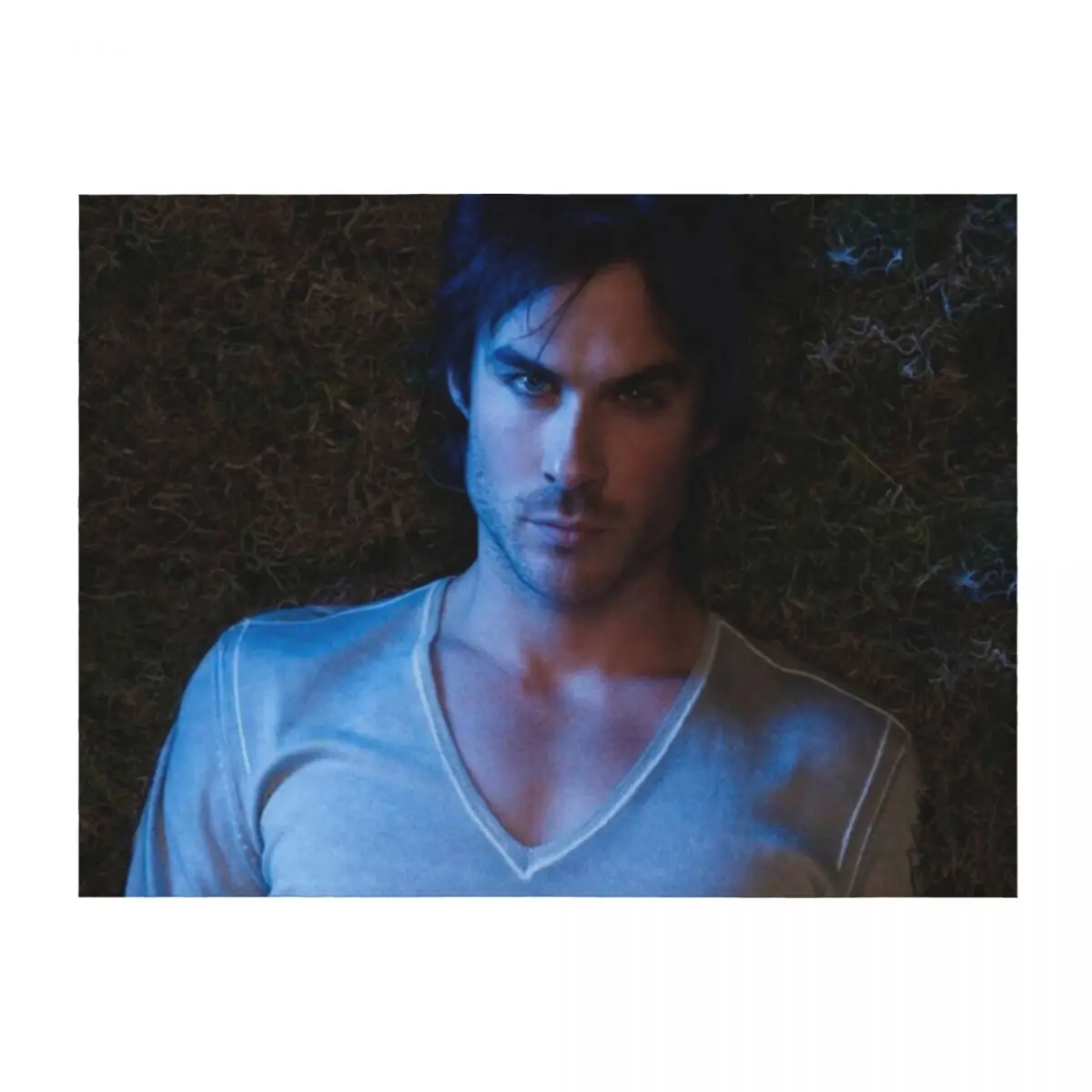 

Ian Somerhalder - Fan Blanket and Jigsaw Throw Blanket Luxury St Softest For Decorative Sofa Luxury Thicken Blankets