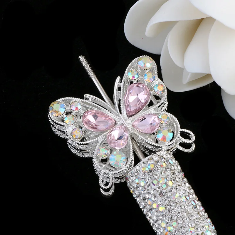 

1 шт. красочные хрустальные бусины-бабочки, свободные бусины-разделители, подвески для поделок, ожерелье, браслет, аксессуары для изготовления ювелирных изделий ﻿