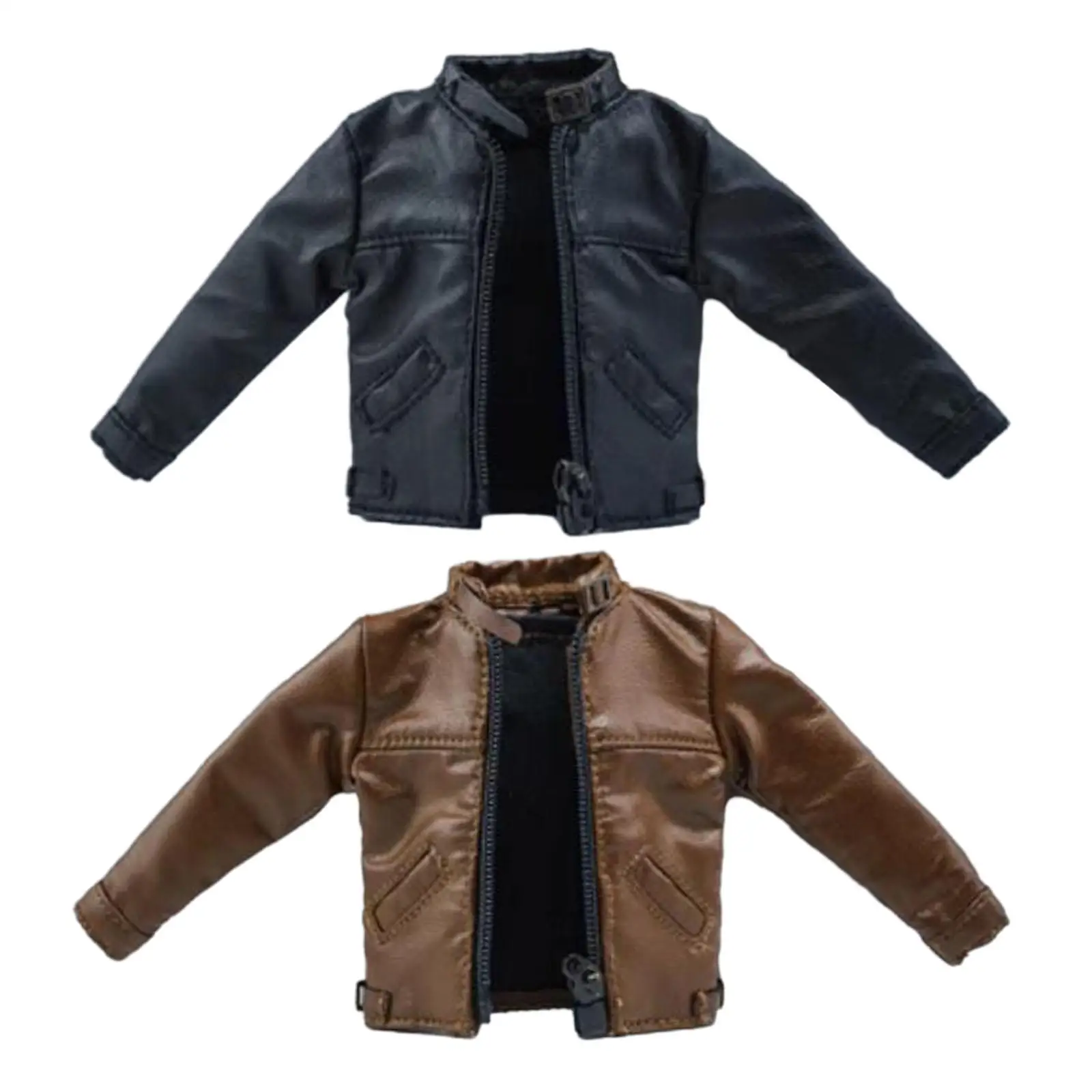 1/12 스케일 남성 액션 피규어 재킷 의류 액세서리 6인치 인형 모델용