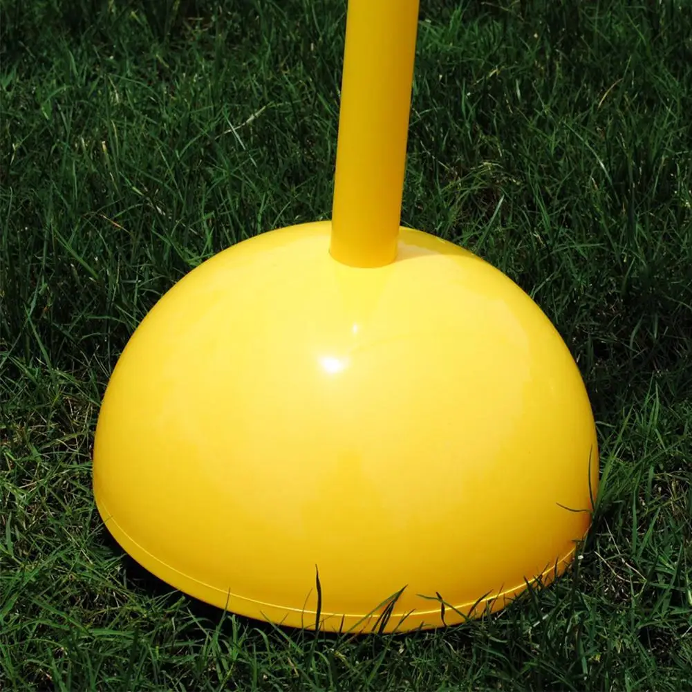 

Soccer Flat Cones Training Markers Football Aids Wear-resistant Obstacle Sign Marker Rod Soccer Training Equipment