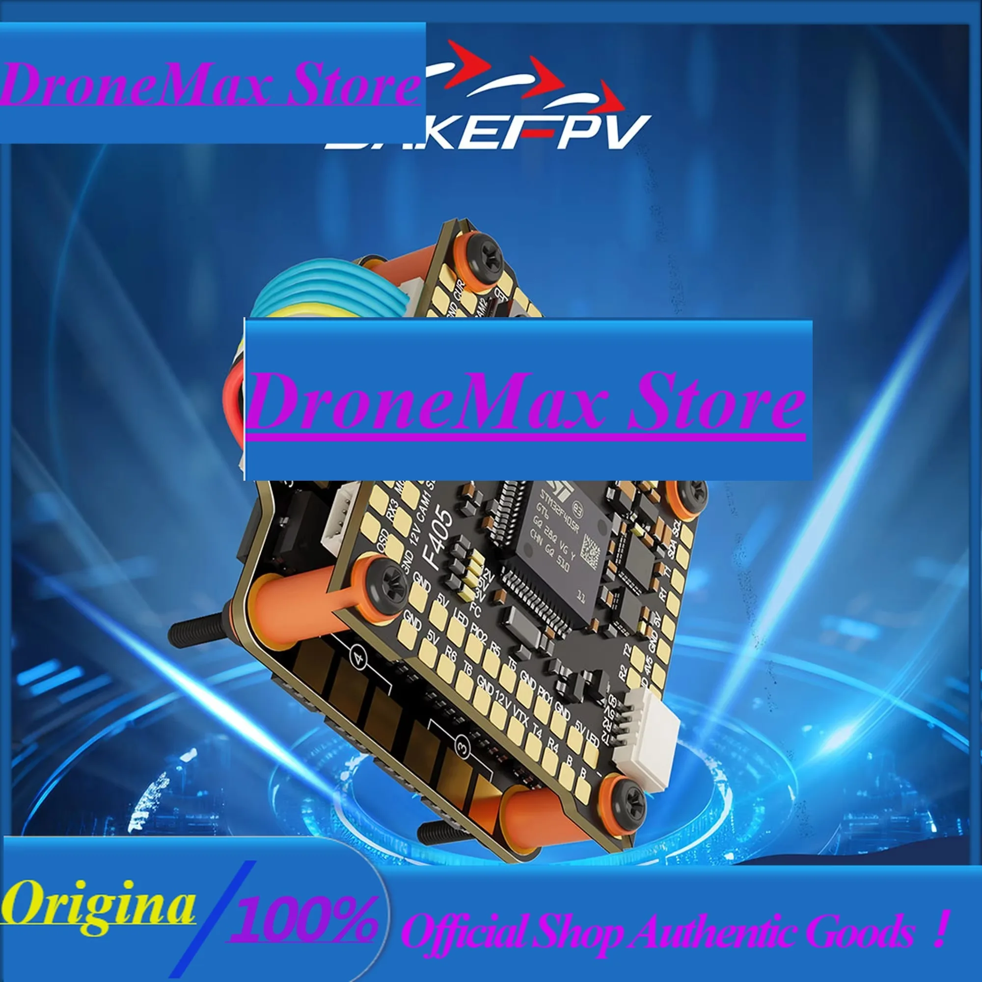 DroMaF4/F405 FC Flight Control 3-8S & 70A 4IN1 ESC Stack For Mark4 APEX XL FPV Frame Drone INAV
