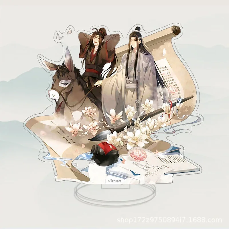 

Anime Mo Dao Zu Shi Acrylic Stand Figure Cosplay Demonic Wei Wuxian Desktop Standing Plate Decoration Model Collection Gifts
