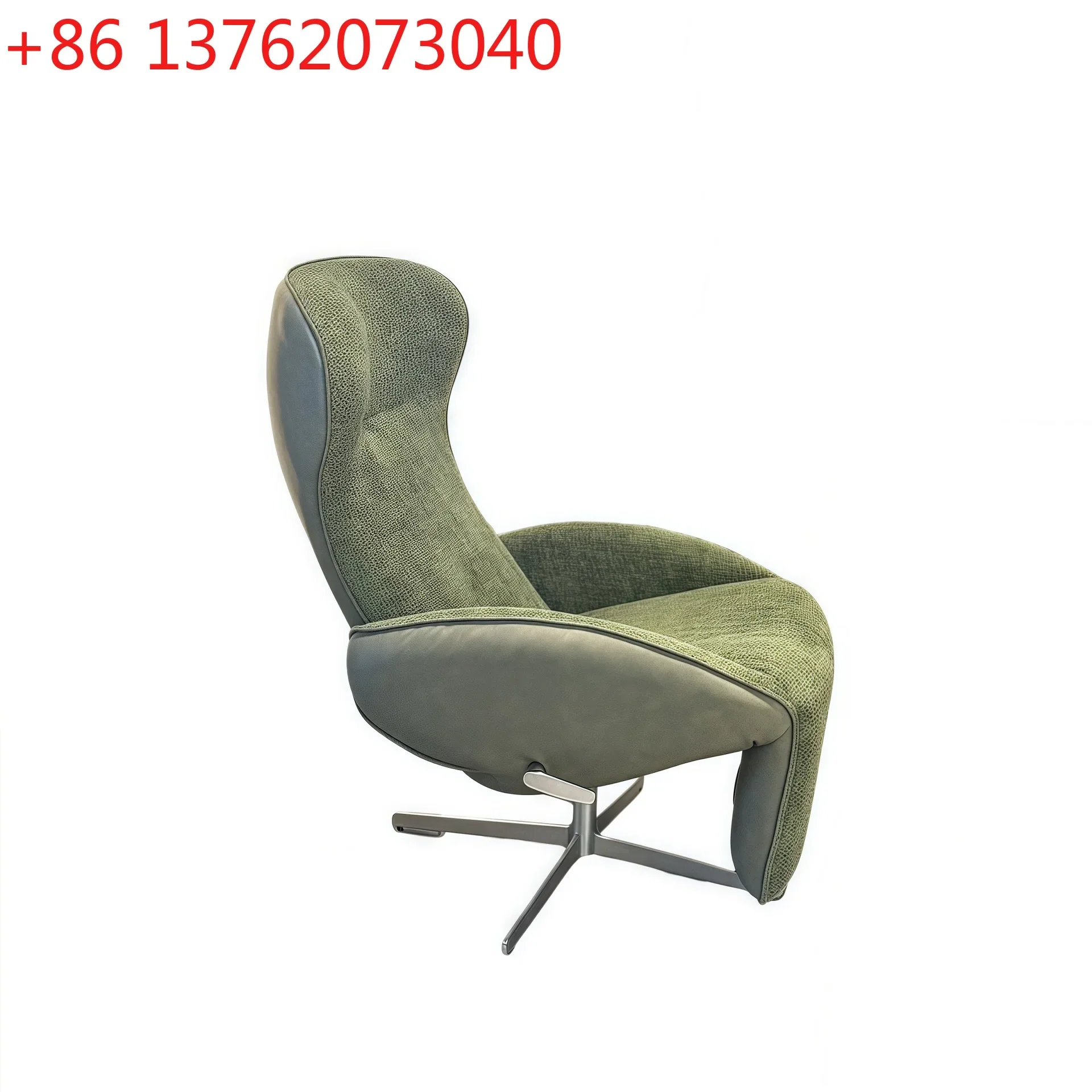 Zero gravity lounge chair balcony leisure living room rotating light luxury high-end lunch break single sofa chair