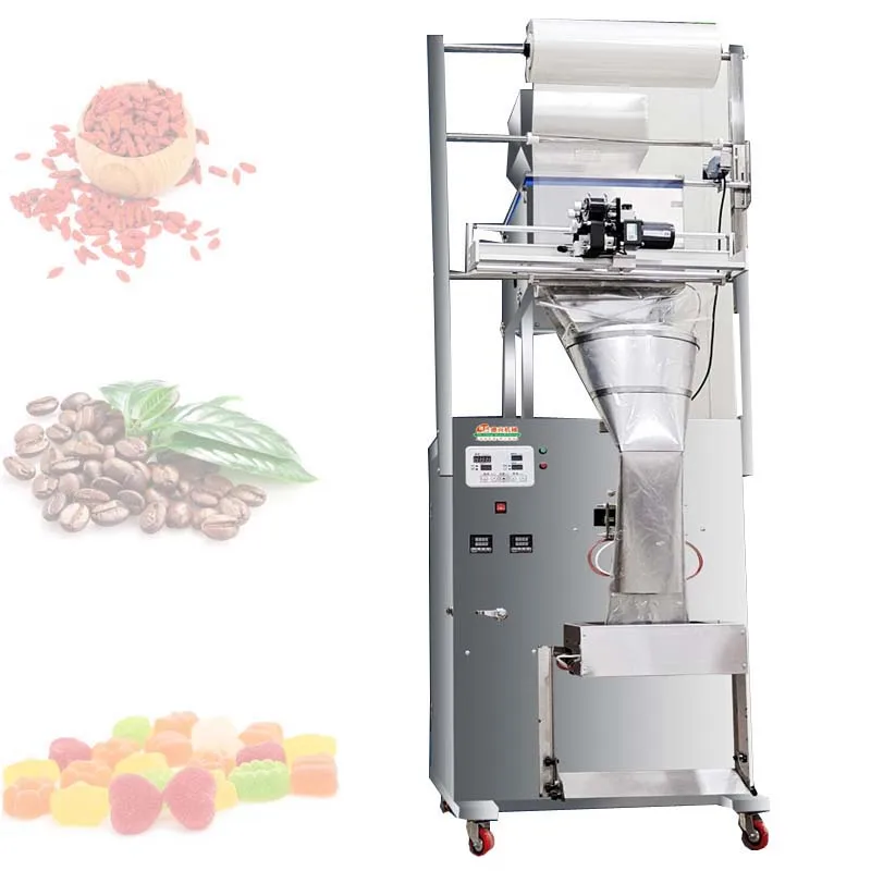 1-999g Automatic Bagged Granular Coffee Bean Filling And Packaging Machine Industry Automatic Weighing Sealing Machine