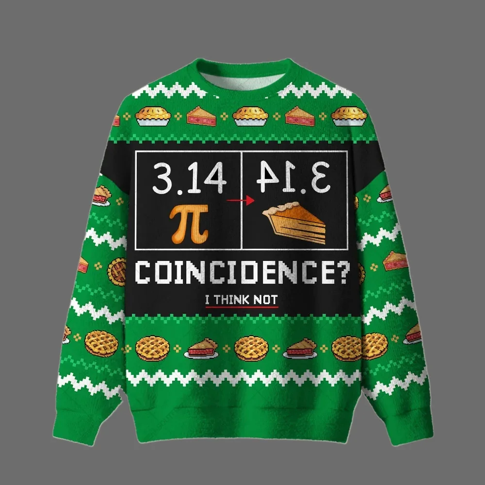 Popolare serie di sistemi informatici brutto maglione moda casual famiglia festa di Natale felpa con cappuccio oversize per adulti autunno/inverno