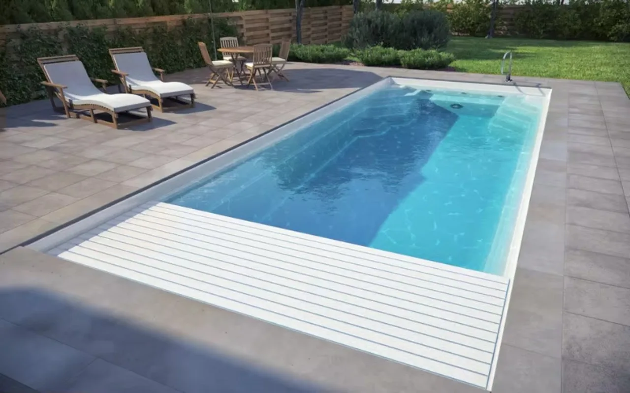 PVC PC Safety Swimming Pool Cover for Above Ground Pools Anti Fall Protection for Children Adult Waterproof Dust Insulation Pool