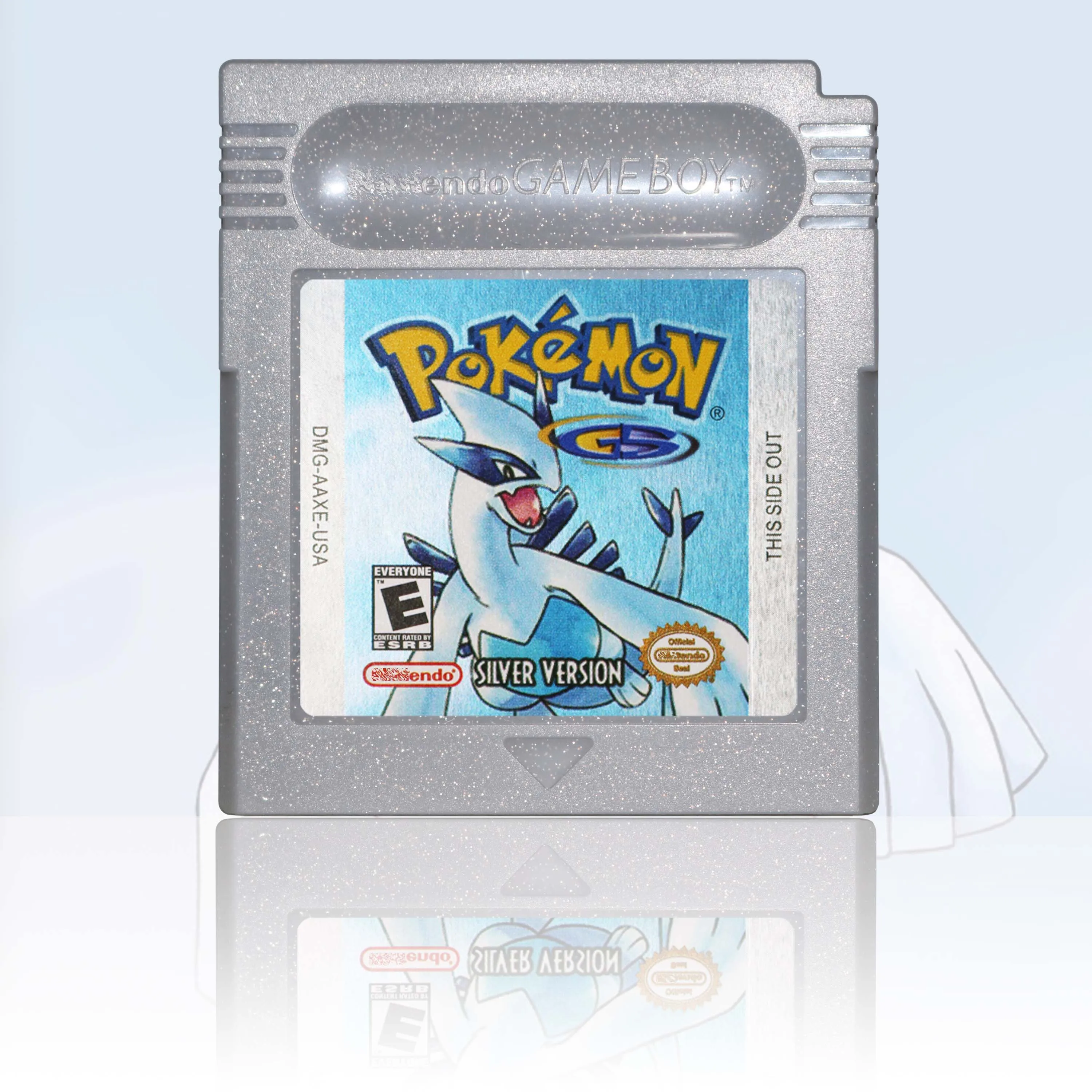 Kartrid Game GBC Kartu Video Game GBC Versi AS Pokemon Biru/Kristal/Hijau/Emas/Merah/Perak/Kuning Kualitas Tinggi dengan Baterai