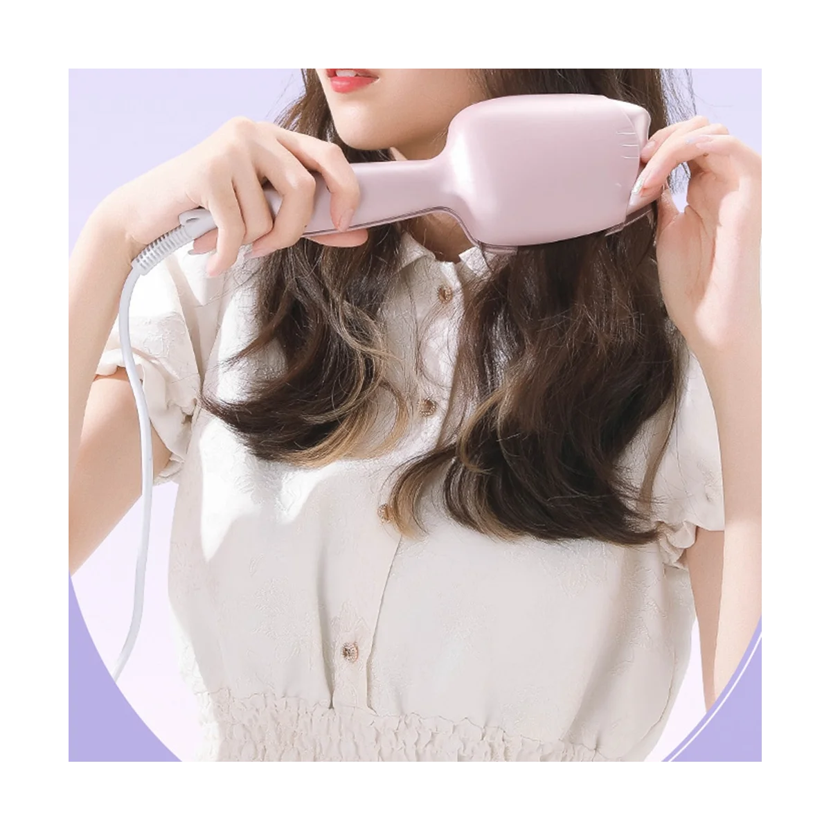 

Автоматические электрические щипцы для завивки волос 32 мм, щипцы для завивки яиц, инструменты для укладки с водной рябью, ленивый человек с бигуди, вилка стандарта США-A-A13G