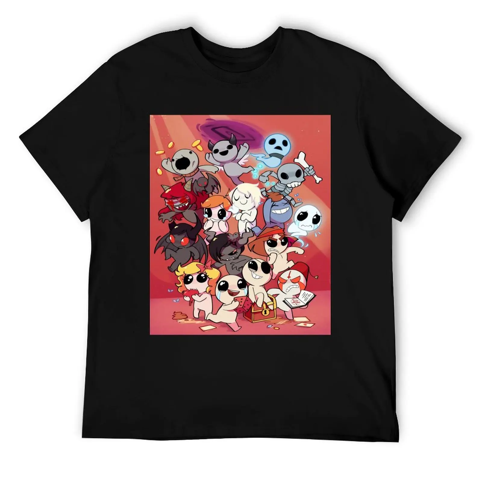 

the binding of isaac T-Shirt anime t shirts for man anime tshirt t shirt custom print T-Shirt