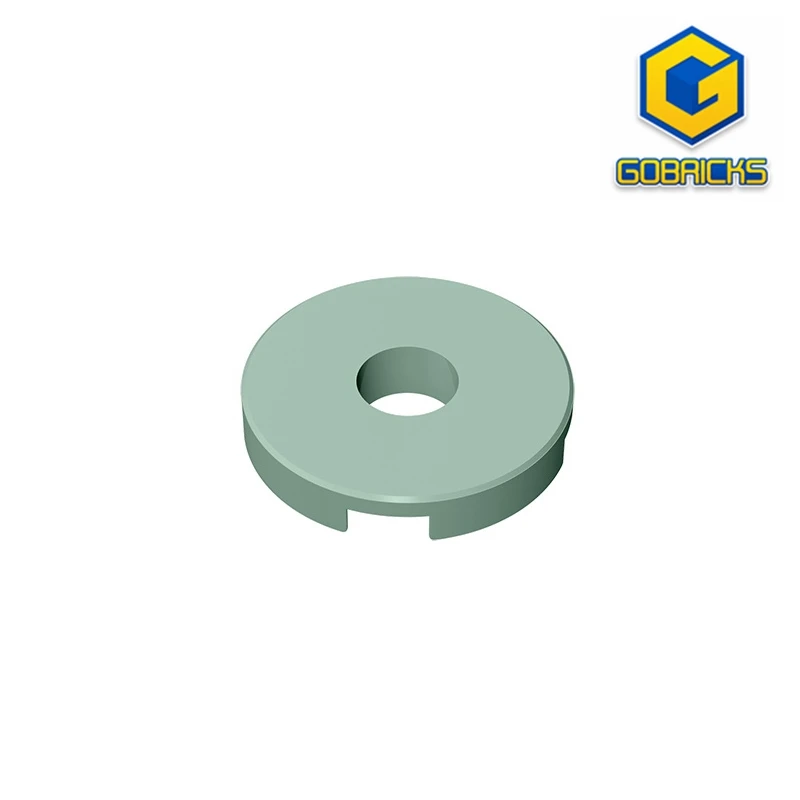 

Строительные блоки gobrick GDS-965 Tile, круглые 2x2 с отверстием, совместимые с конструкторами lego 15535