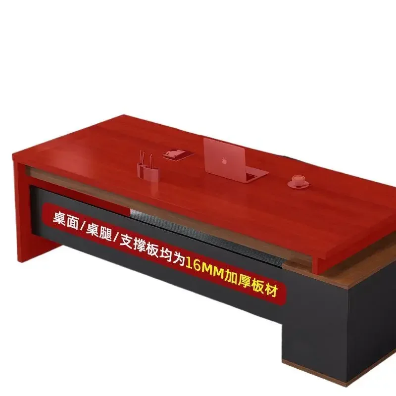 

Simple Modern Office Furniture Table and Chair Combination Single Desk Large Class Desk