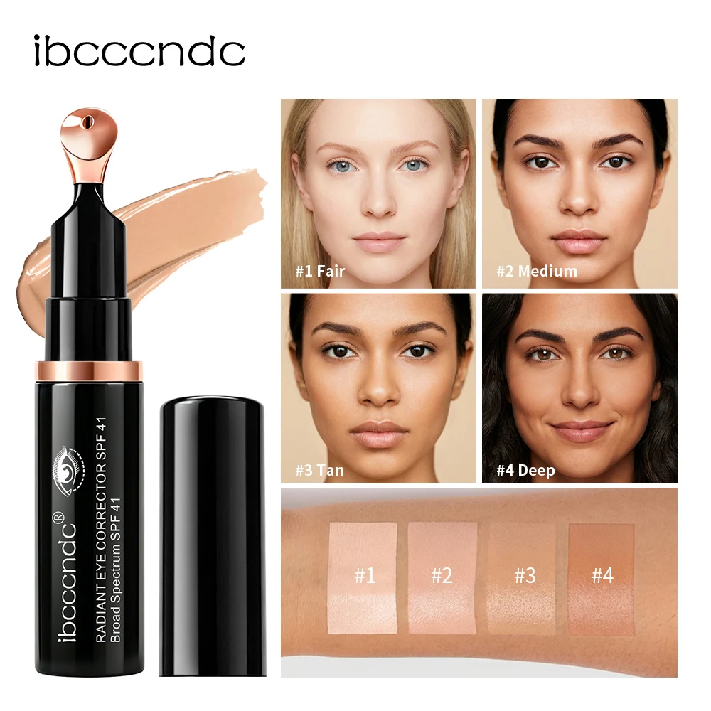 Lakerain Eye Sunscreen Concealer SPF41 Improve Under-eye Darkness Long-lasting Hydration Relieve Swelling Eye Corrector Cream