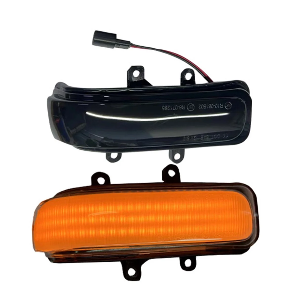 1 زوج سيارة مرآة الرؤية الخلفية مصباح إشارة الانعطاف LED لتويوتا RAV4 4 عداء نوح فوكسي تاكوما هايلاندر ألفارد 2008-2013 أ