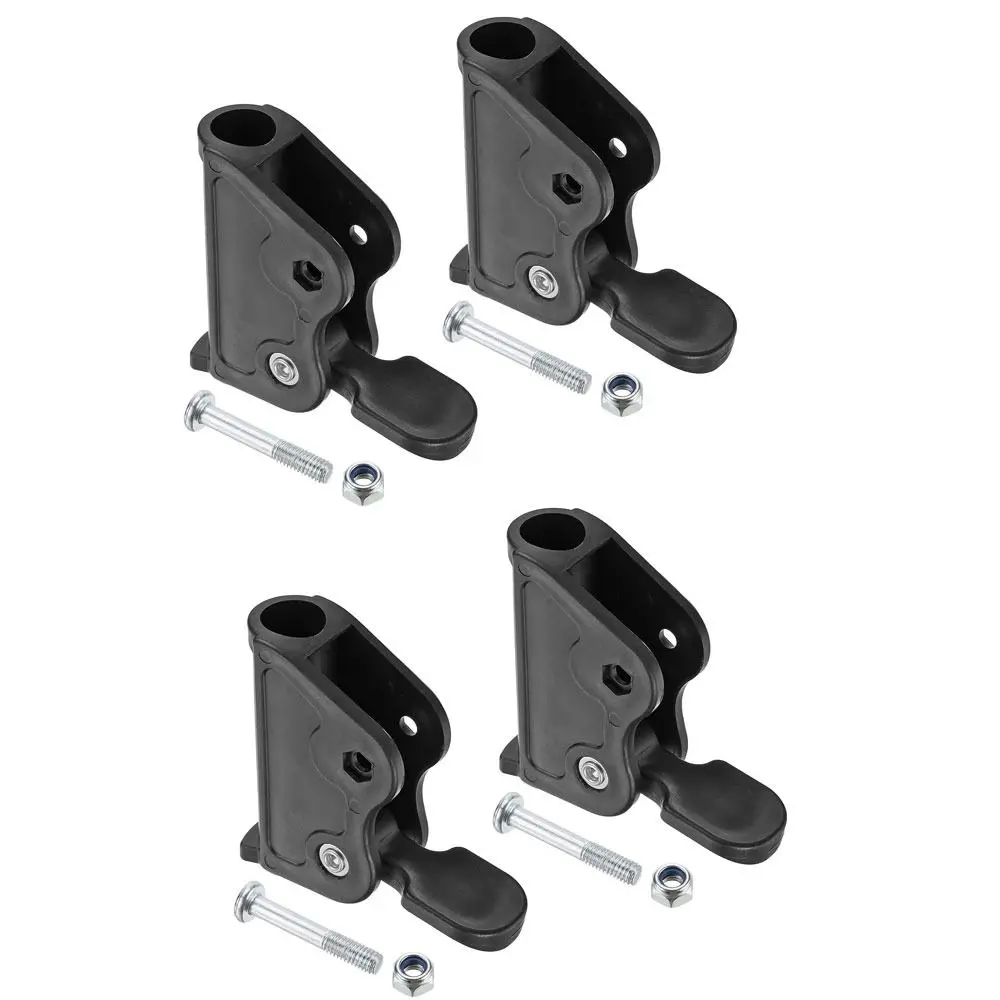 

Черные складные аксессуары для шезлонгов, пластик 90*84 мм/3,55*3,31 дюйма, пластиковый металлический язычок с замком для занятий, складное кресло для отдыха