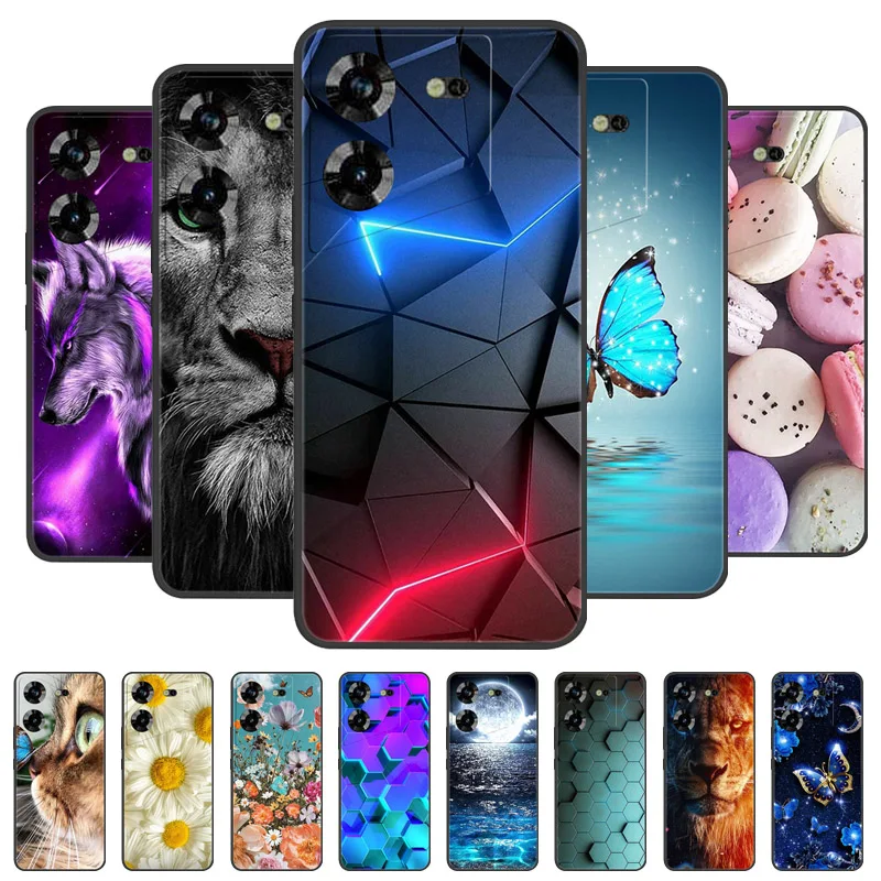 For Tecno Pova 5 Case Phone Cover Soft TPU Silicone Back Cases for Tecno Pova5 Case para Pova 5 Protective Funda Bumper Hoesje