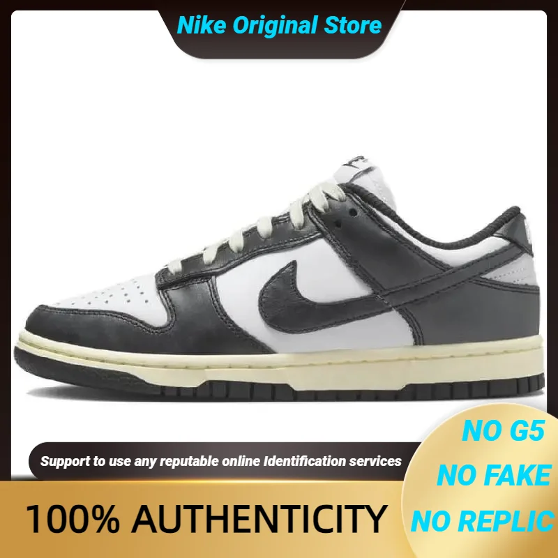 Nike Dunk Low Vintage Panda Dames Sneakers Schoenen FQ8899-100