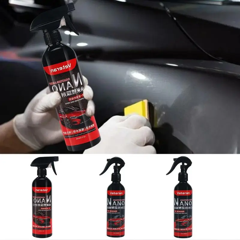 

Nano Coating Spray Car Spray & Rinse Ceramic Liquid Quick Ceramic Coating Water-Activated Formula 6 Months Of Protection