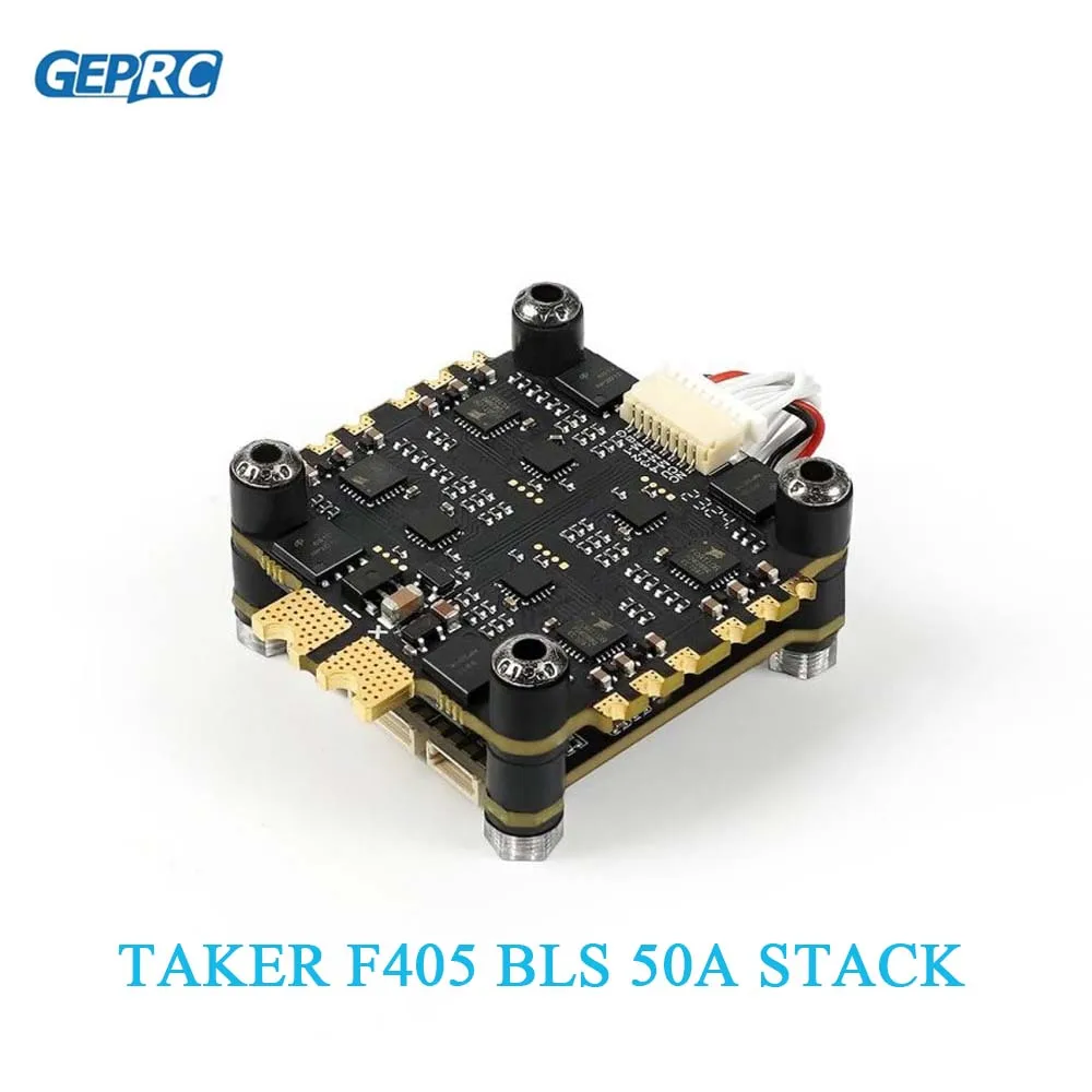 Geprc taker f405 bls 50a pilha 42688-p giroscópio 16mb caixa preta análise de dados gravação de dados de vôo plug and play corrida fpv drone