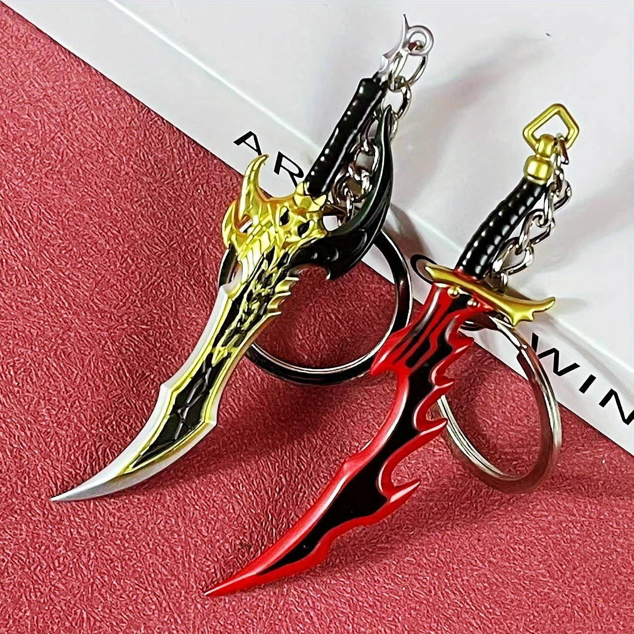 3.5inch Solo Leveling Katana Metal Anime Cosplay Prop Ninja Knife Sword Real Size Japanese Katana Original Samurai Sabre Toy