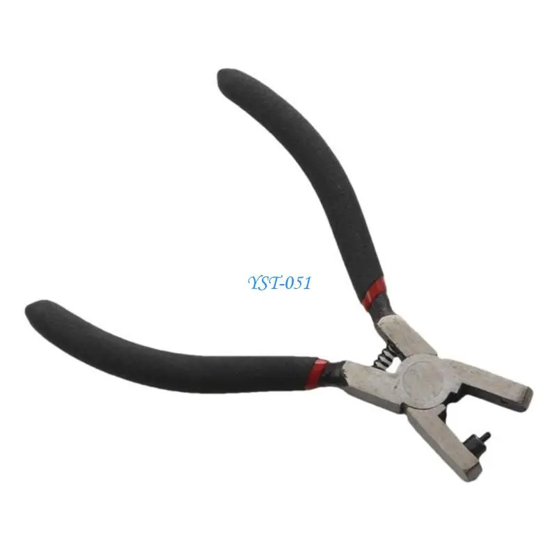 

E15A Сверхмощные отверстия Pliers Pliers 2 мм диаметром металлические отверстия Pliers Pliers инструмент для ювелирных изделий