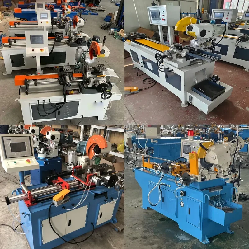 for Automatic Servo Steel Pipe Cutting Machine Stainless Steel Round Pipe Cutter Burr-free Automatic Corner