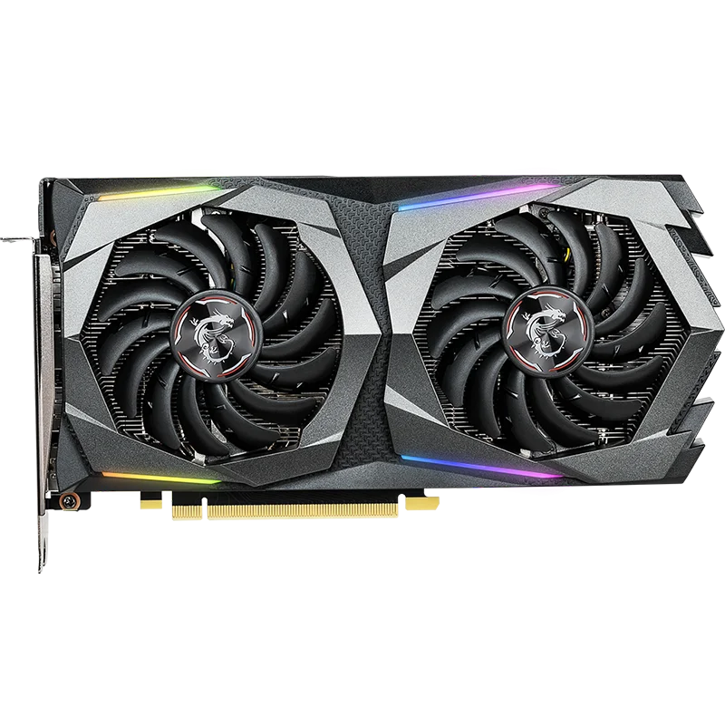 بطاقة رسومات MSI GeForce GTX 1660 SUPER GAMING X سعة 6 جيجابايت GDDR6 192 بت PCI-E 3.0 × 16 8Pin gtx 1