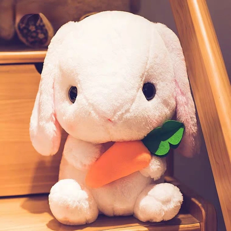 

22cm Cute Furry Rabbit Soft Toy Children's Pillow Doll Children's Gift Baby Accompanying Sleep Soothing Toy