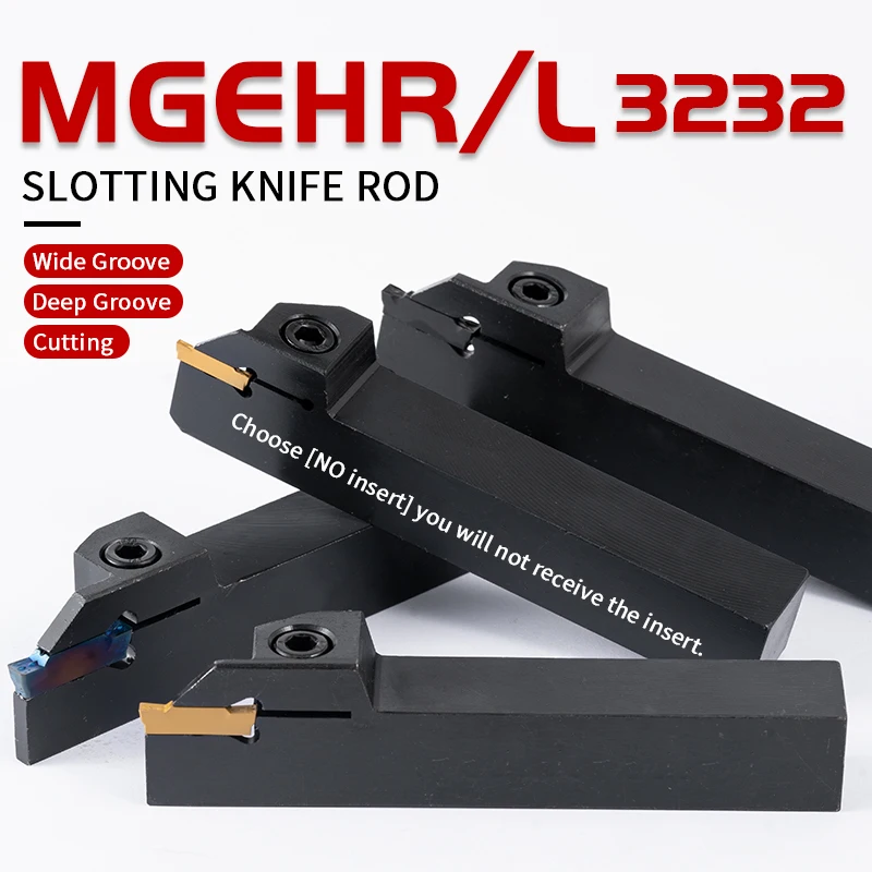 MGEHR1010 MGEHR/L1212 MGEHR1616 MGEHR2020 MGEHR2525 MGEHR3232 외부 홈 가공 공구 홀더 CNC 보링 바 슬로팅 터닝 너무