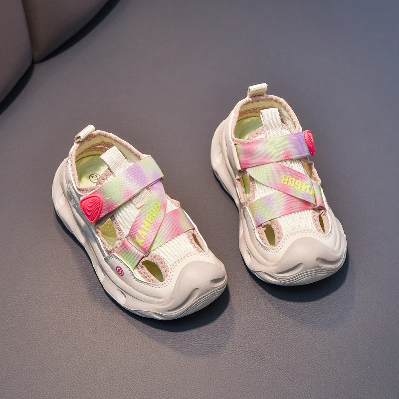 

Shock Absorbing Child Shoes Air Permeable Upper Stable Grip Travel Daily Sneakers