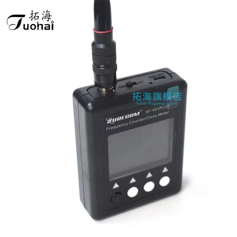 

NEW SURECOM SF-401PULS Digital Radio Tester 27Mhz-3000Mhz Decoder Portable Frequency Counter For Walkie Talkie CTCSS CDCSS