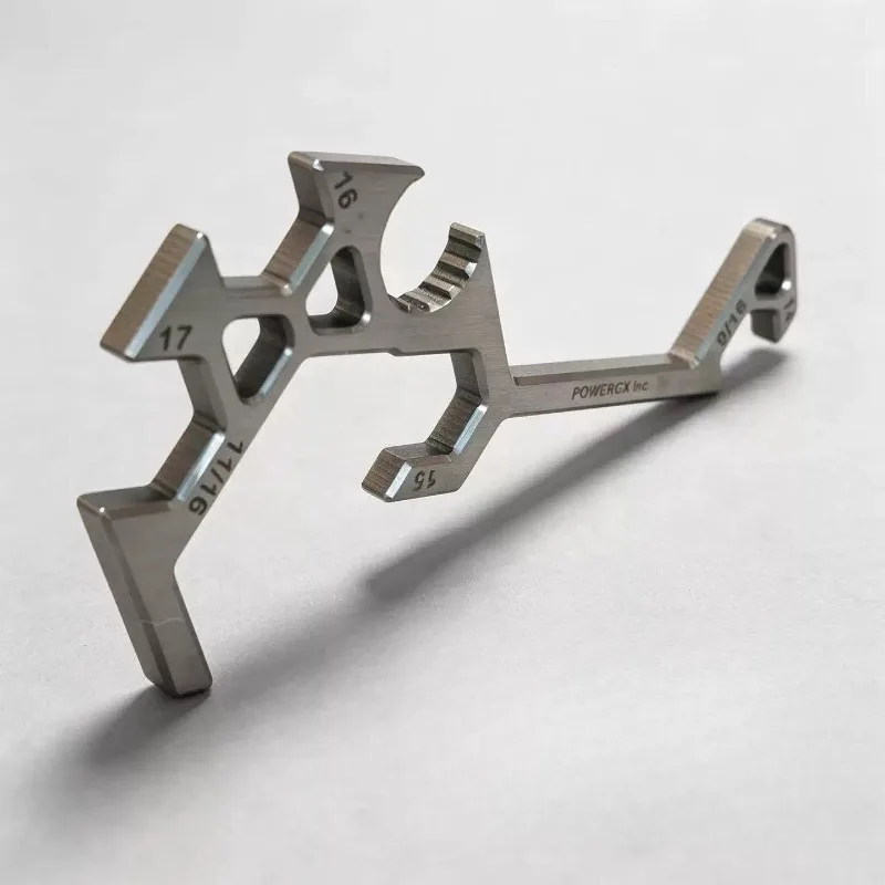 Titanium Alloy Multi-function TITANIUM Tool Probe, Deep Diving Hook, Diving Regulator Removal