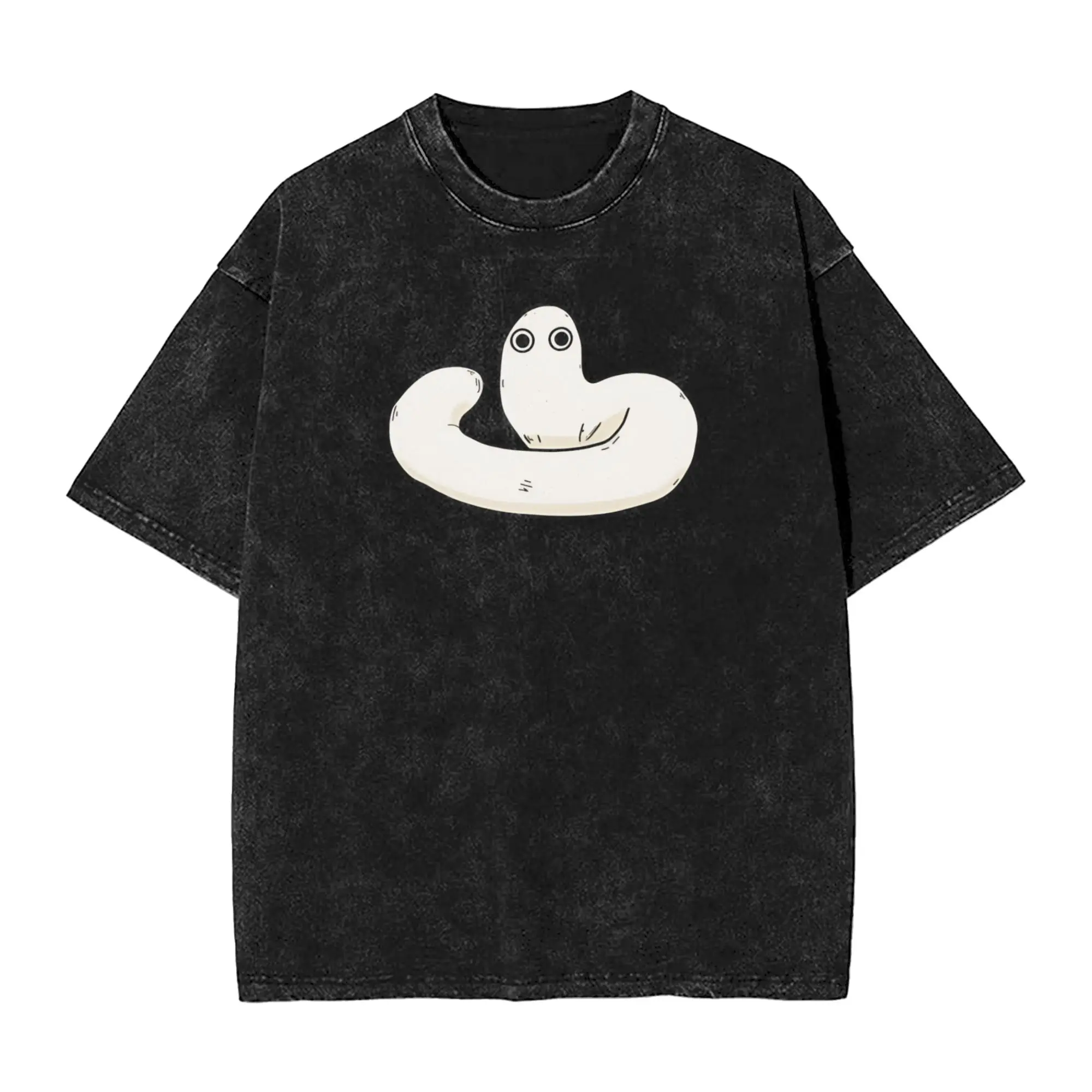 Harajuku Washed Shirt Mystic Brushbuddy Witch Hat Atelier Merch Vintage T-Shirts Oversize  Streetwear Cotton Graphic Tee Shirt