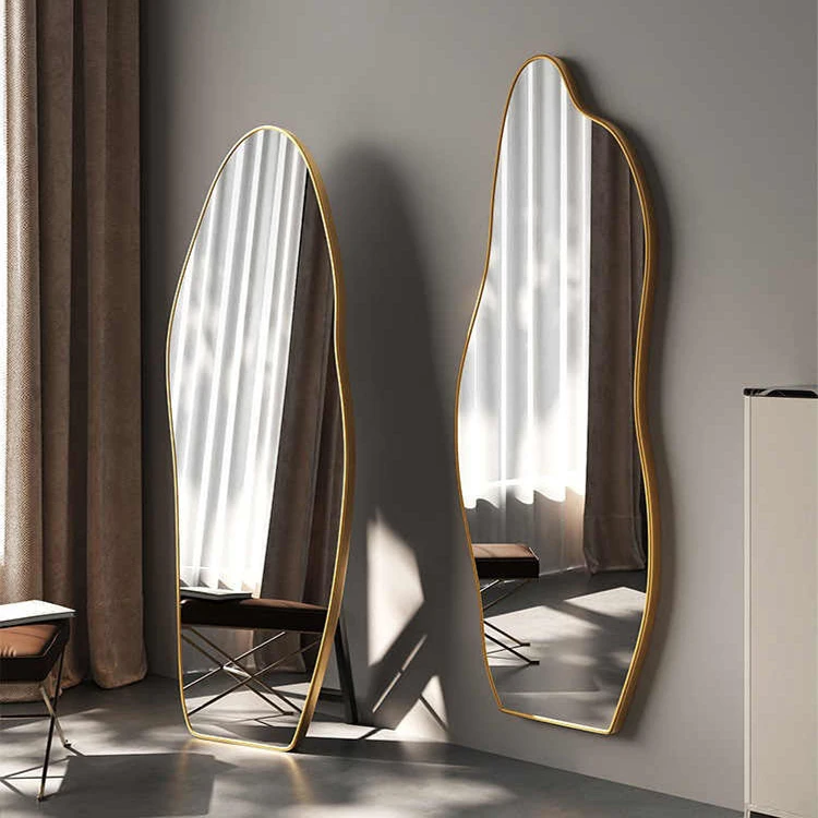 150X40CM Home Full-length Girls Bedroom Cloud Fitting Floor Makeup Wall Hanging Nordic Mango Dressing Mirror Dropshipping DDP