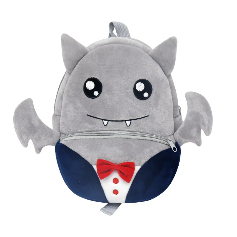 Mode kinder Schul 3D Cartoon Tier Plüsch kinder Rucksack Kindergarten Jungen Und Mädchen Schul Mini Rucksack